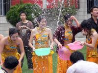 Festival d’éclaboussures d'eau,Xishuangbanna